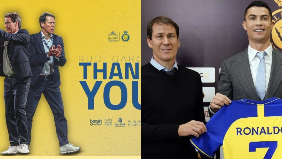 Ronaldo's boss Rudi Garcia sacked by Al Nassr