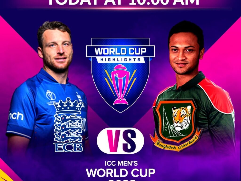 Cricket World Cup 2023 - England vs Bangladesh Preview-min