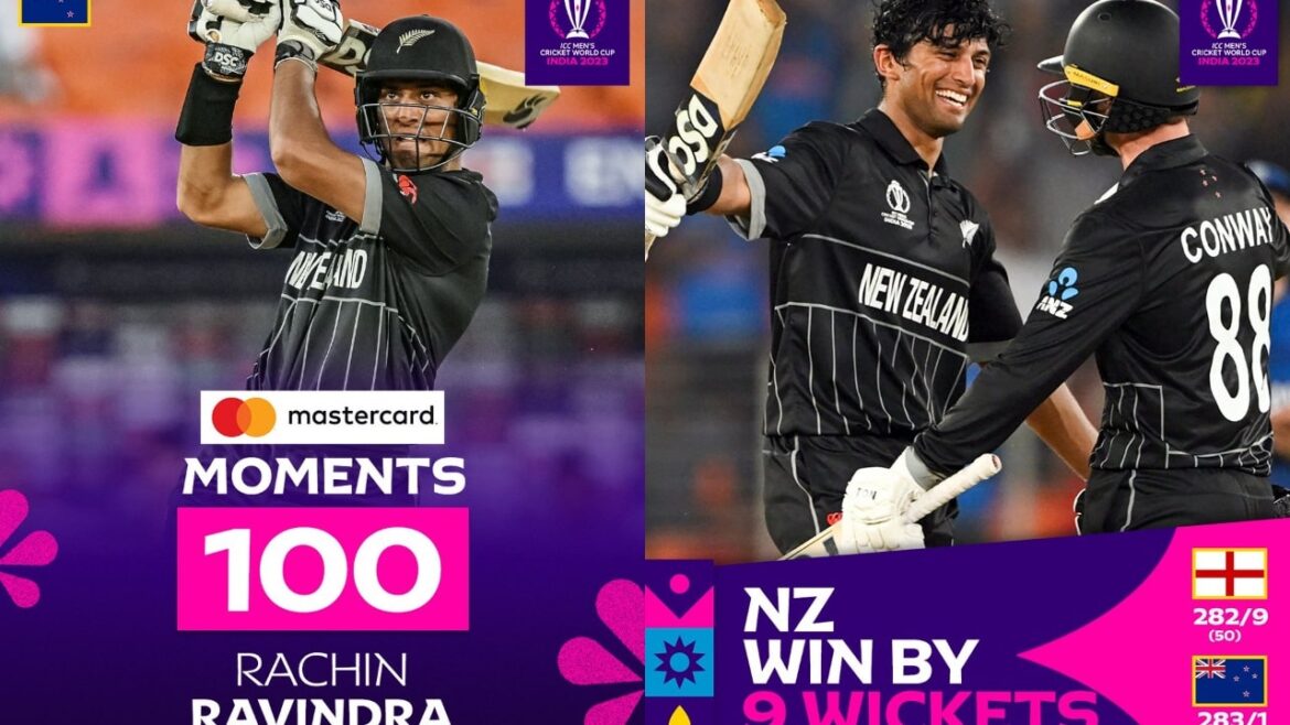 's World Cup 2023 - New Zealand beat England