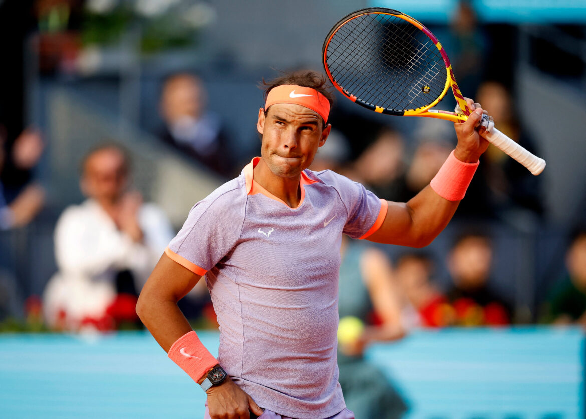 Nadal tops Blanch in 'decent' Madrid Open first round; Osaka wins