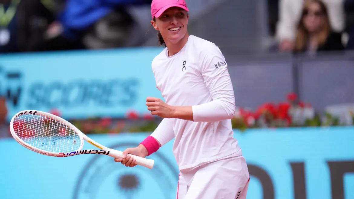 Iga Swiatek reaches Madrid Open final; Nadal emotional after loss