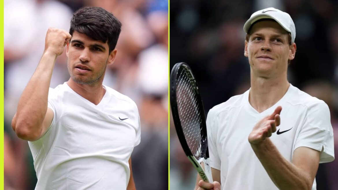 Alcaraz, Sinner, Gauff advance as Osaka exits1 (TinyPNG) Wimbledon 2024: Alcaraz, Sinner, Gauff advance as Osaka exits