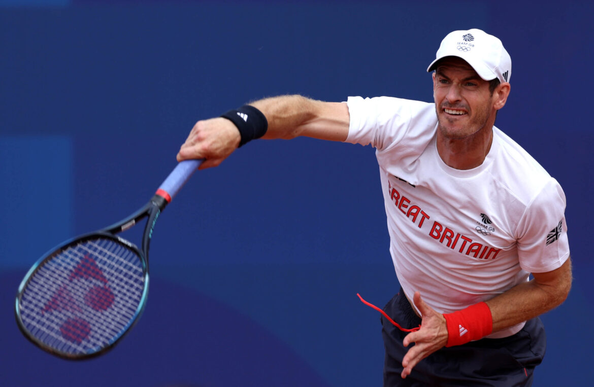 Murray withdraws from Paris Olympics singles(TinyPNG) Murray withdraws from Paris Olympics singles; Sinner pulls out