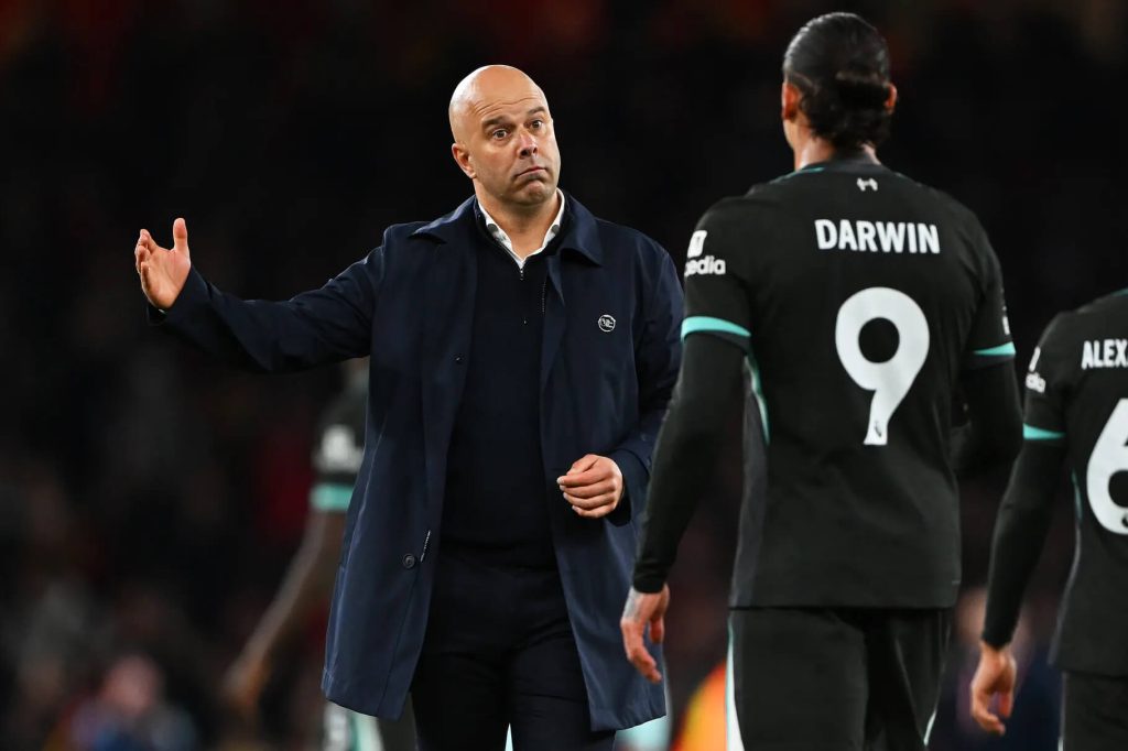 slot-admits-he-wasnt-happy-with-nunez-work-effort