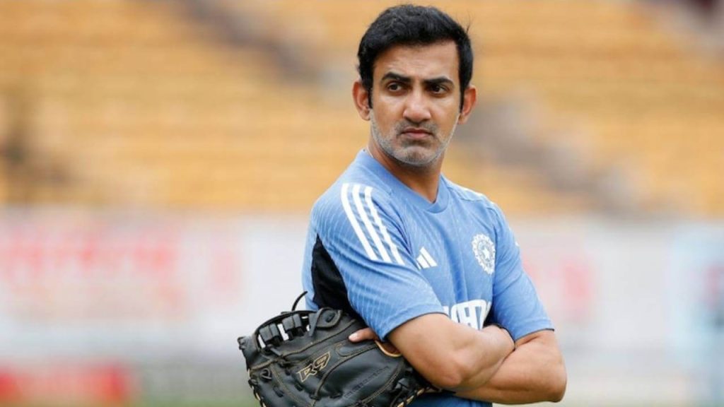Gautam Gambhir looks on the pitch at a recent match in file photo. Gambhir calls for India boycott of cricket matches vs Pakistan