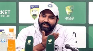 Veteran India cricketer Rohit Sharma fields questions at a recent news conference. in filw photo. BCCI, Gambhir mull Sharma's captaincy future in England Tests