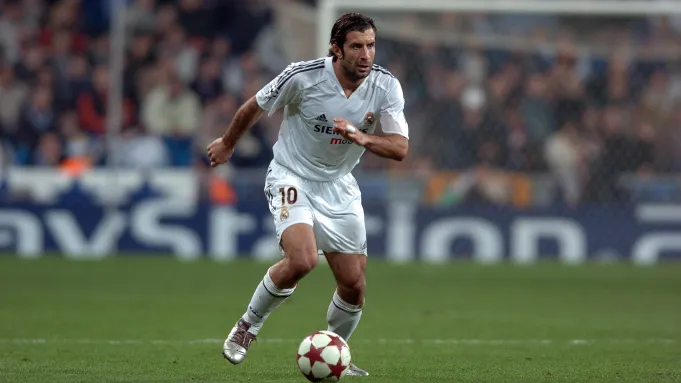 Luis Figo is another players to split time for both teams, first with FC Barcelona in 1995 before going to Real Madrid in 2000.