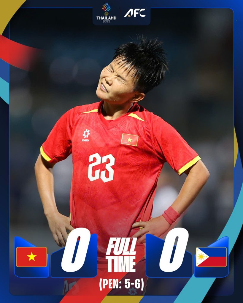 SEA Games 33 football final - Vietnam Women's team could not hit the 5th gold medal