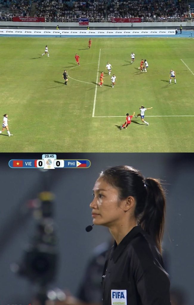SEA Games 33 football final - Controversial call for the referees