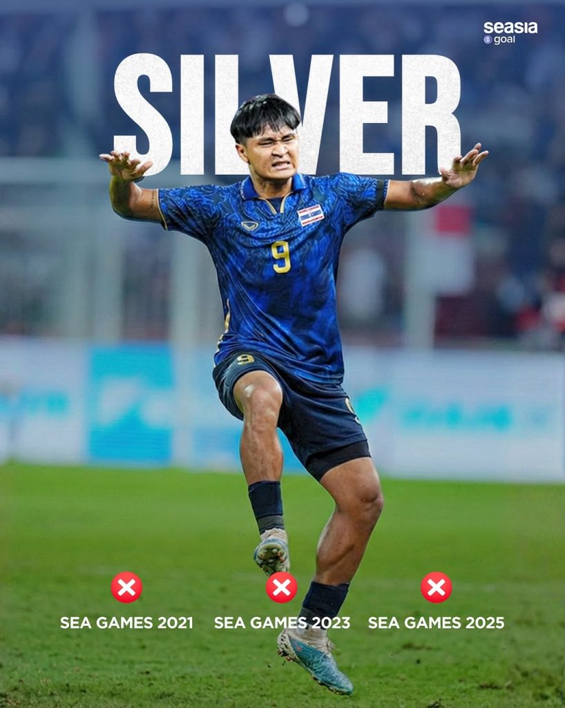 Thailand suffered yet the third defeat by Vietnam in football