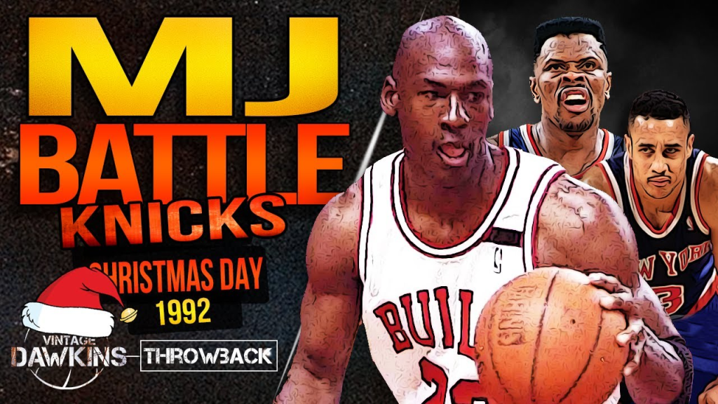 Michael Jordan had one of his Best NBA Christmas Games in the Chicago Bulls vs New York Knicks matchup on December 25, 1992.