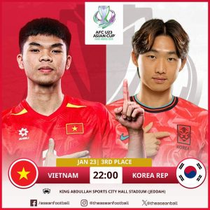 U23 Third-place Preview Vietnam v Korea Repulic