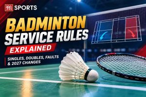 Featured Image of article Badminton Service Rules Explained